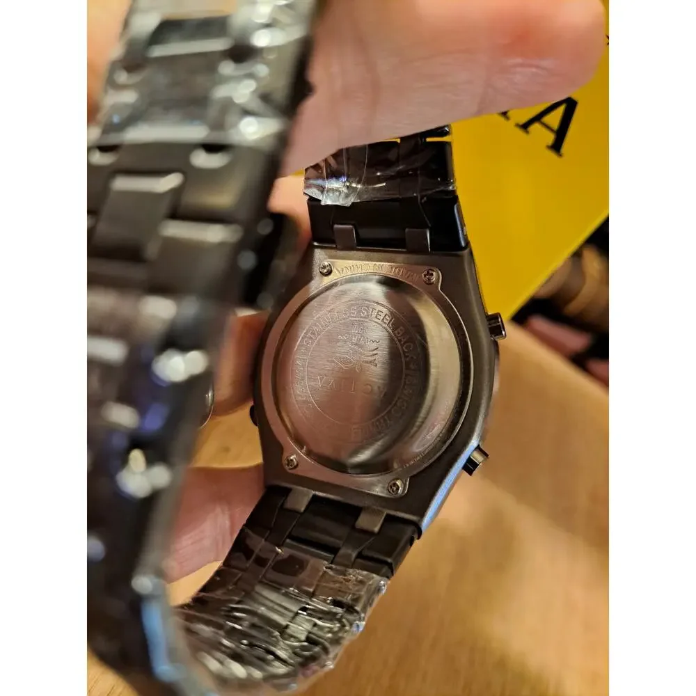 Activa x INVICTA Digital Unisex Watch 45.5mm Black ACWM303-003